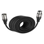XLR MALE TO FEMALE CABLE 3M