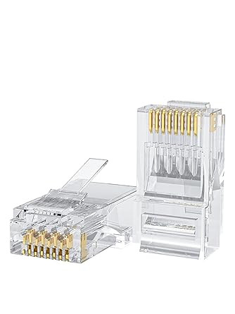 CAT-6 CONNECTOR (1000 PCS PKT)