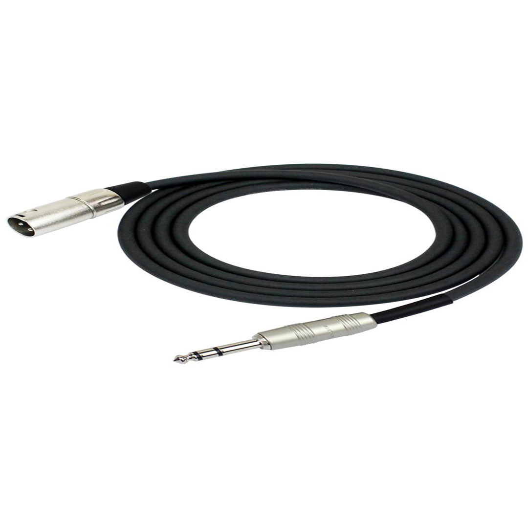 6.5MM STEREO  TO XLR MALE CABLE 3M