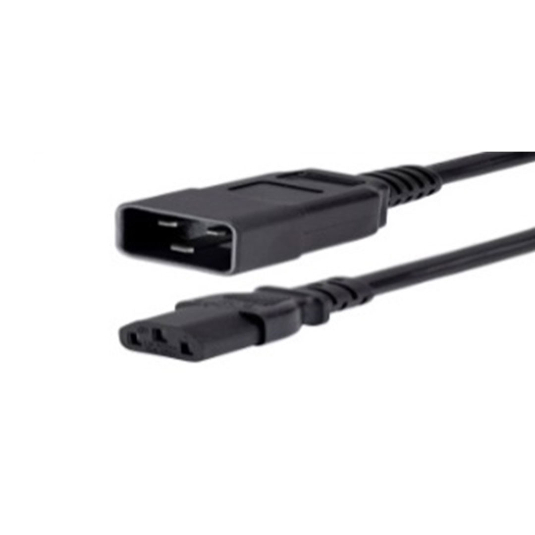 Heavy-Duty, C20 MALE  to  C13 FEMALE CABLE 1.8M