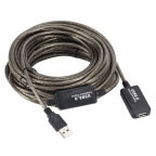 USB2.0 MALE TO FEMALE WITH BOOSTER 5M
