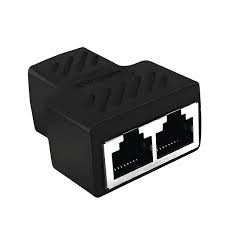 RJ45 1X2 F/F JOINDER