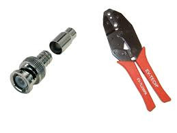 RG-59 BNC CRIMPING TYPE (100 PCS Pkt)