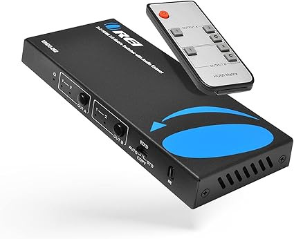 4K HDMI 2X4 SWITCHER & SPLITTER 60HZ