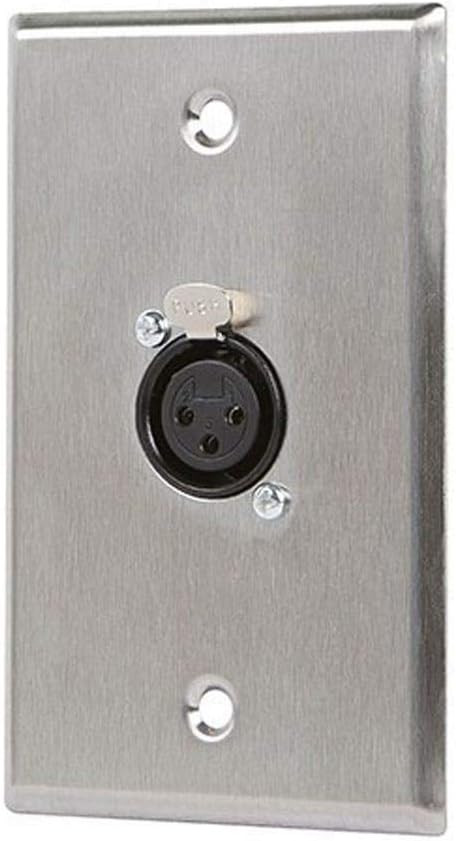 XLR FEMALE FACE PLATE MODULE