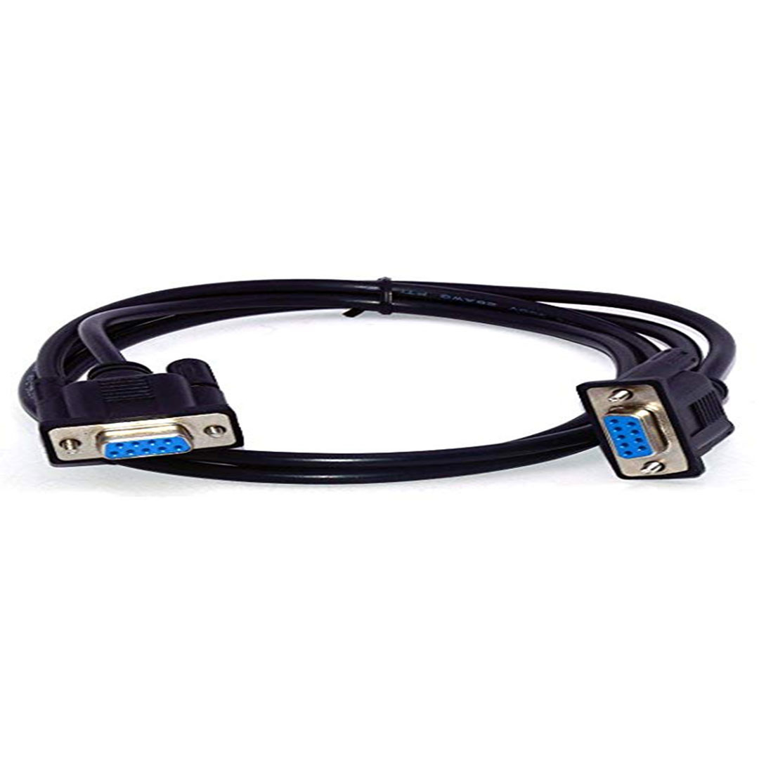 DB9 PIN FEMALE TO FEMALE CABLE 1.8M 