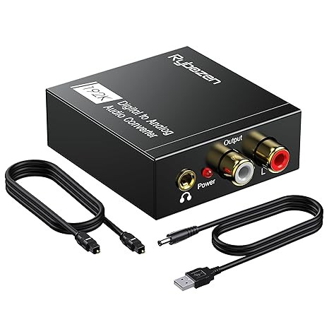 DIGITAL TO ANALOG AUDIO CONVERTER